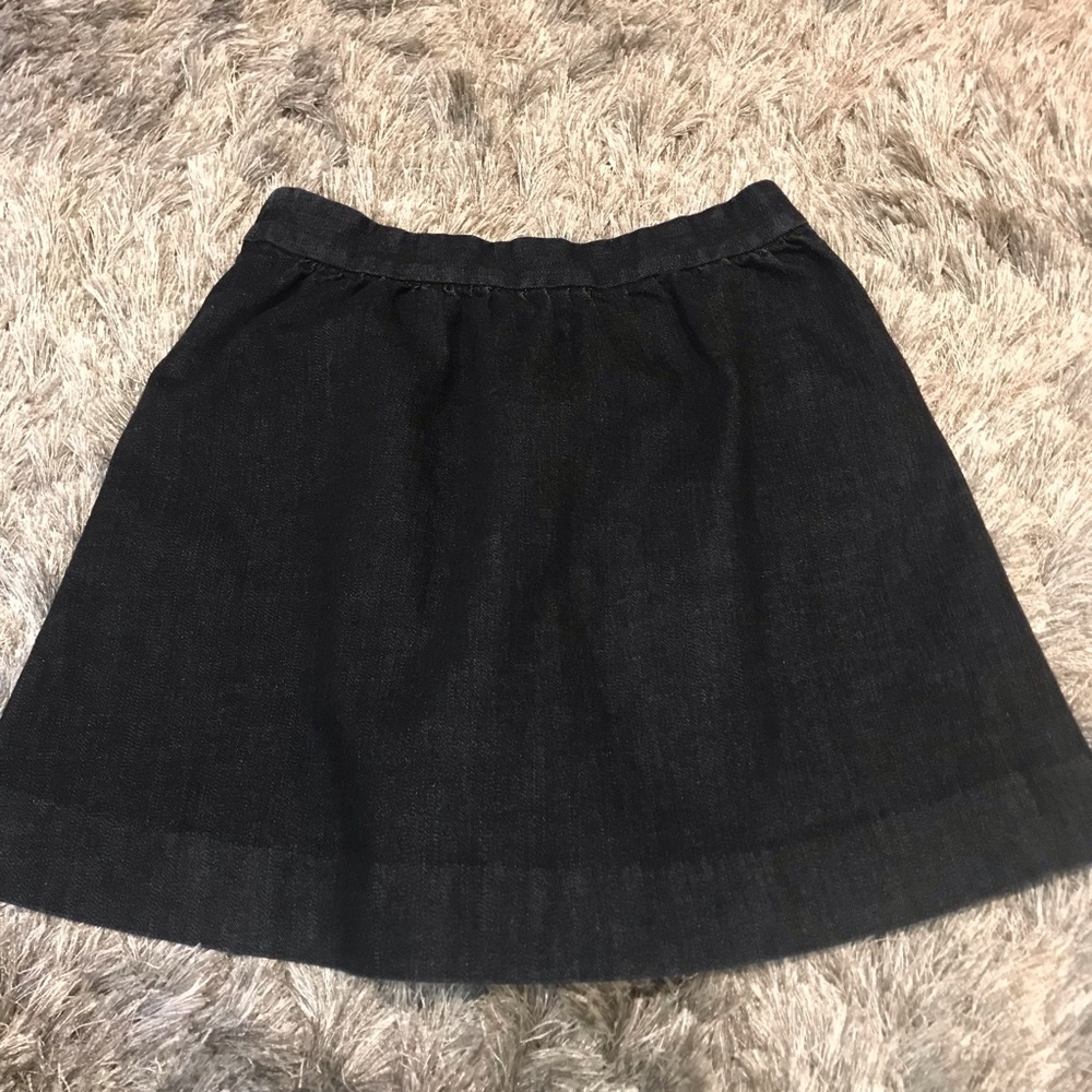 J.CREW Mini denim skirt in size 0
